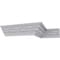 Ekena Millwork 2 5/8"H x 2 5/8"P x 3 5/8"F x 94 1/2"L Tirana Crown Moulding MLD03X03X04TI - alternate 5